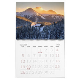 Kalender 2025 liggande
