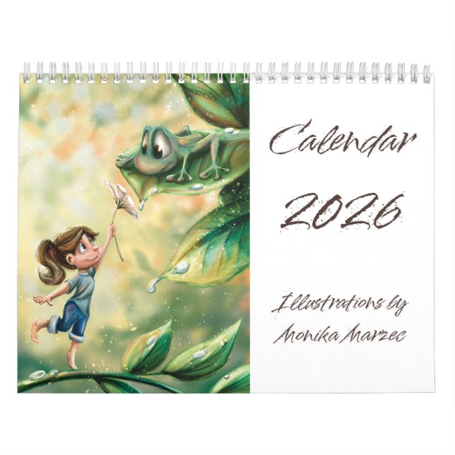 Kalender 2026 ”Gåva” av Monika Marzec (Omslag)