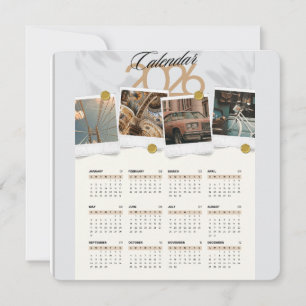 Kalender 2026 inbjudningar