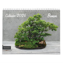 Kalender 2026 med Bonsai
