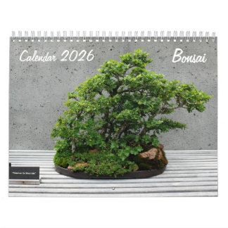 Kalender 2026 med Bonsai