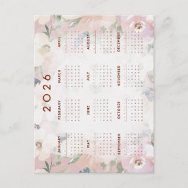 Kalender 2026 vykort
