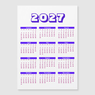 Kalender 2027
