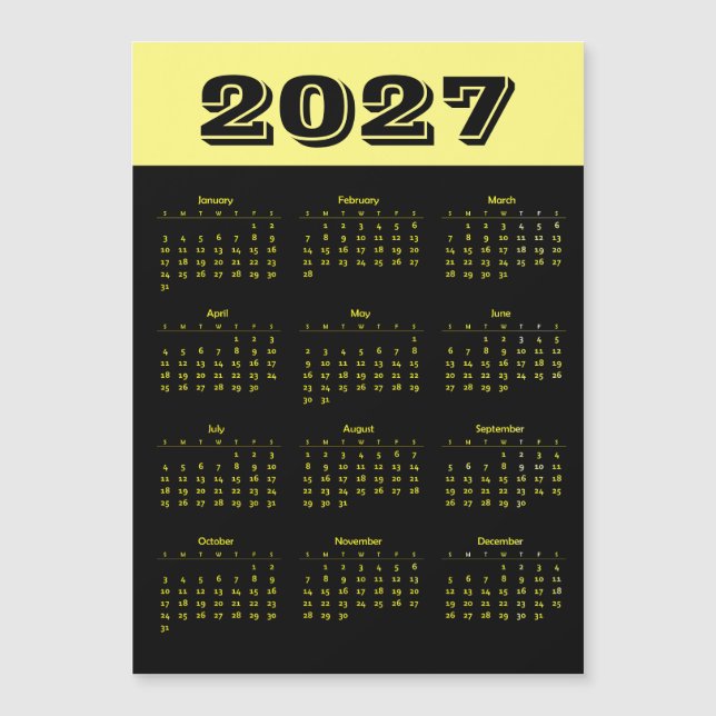 Kalender 2027 (Framsida)