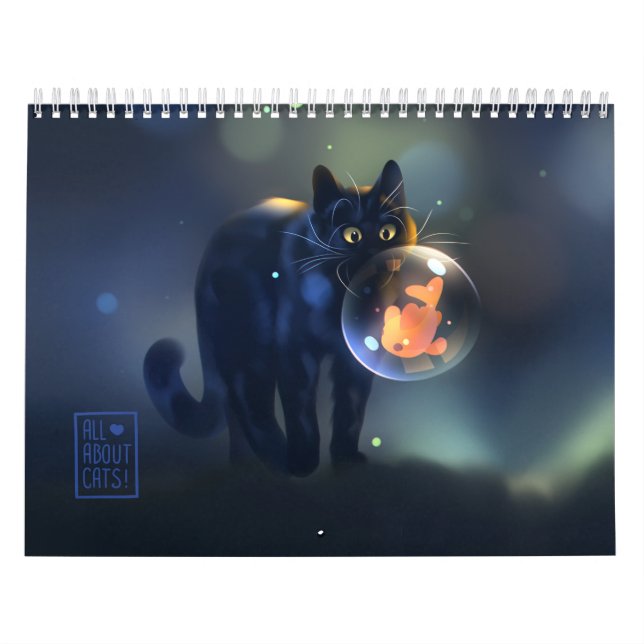 Kalender 2027 Allt om katter! (Omslag)
