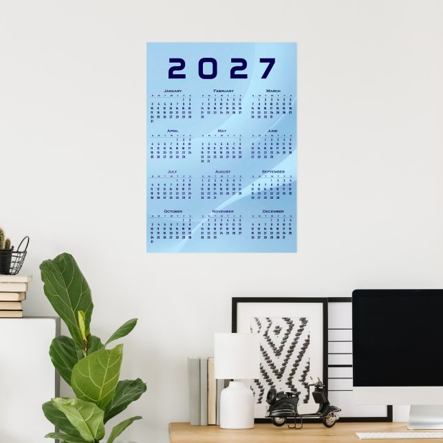Kalender 2027 poster (Hemmakontoret)