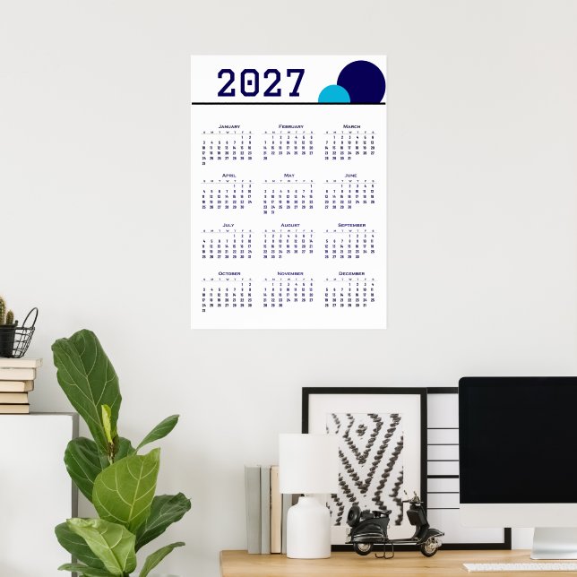 Kalender 2027 poster (Hemmakontoret)