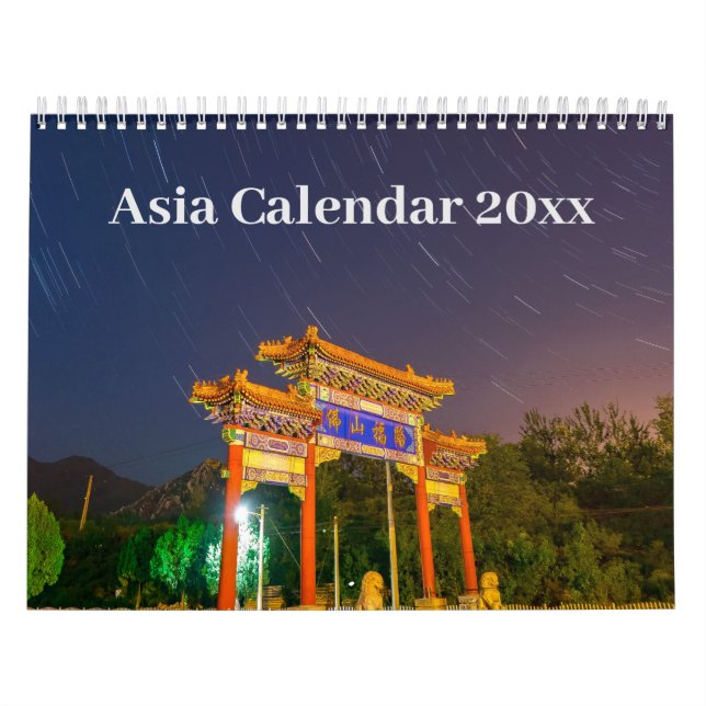 Kalender 20xx - Asien (Omslag)