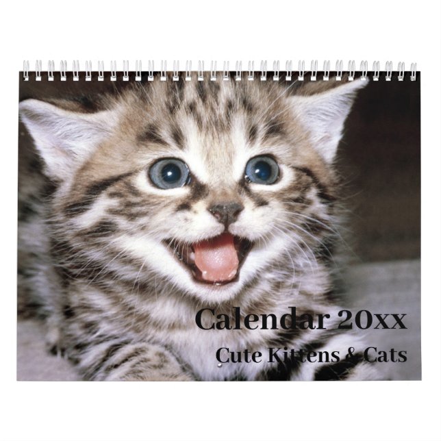 Kalender 20xx - Cute Kittens and Cats (Omslag)