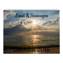 Kalender 20xx - Landskap och havsutsikter