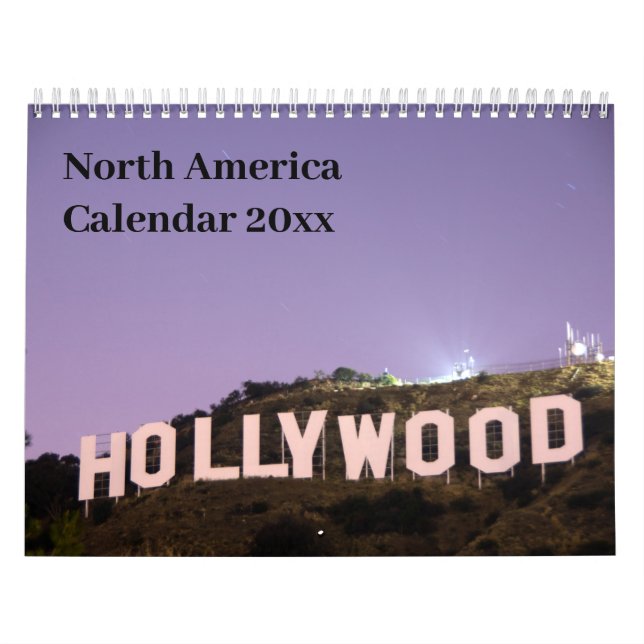 Kalender 20xx - Nordamerika (Omslag)