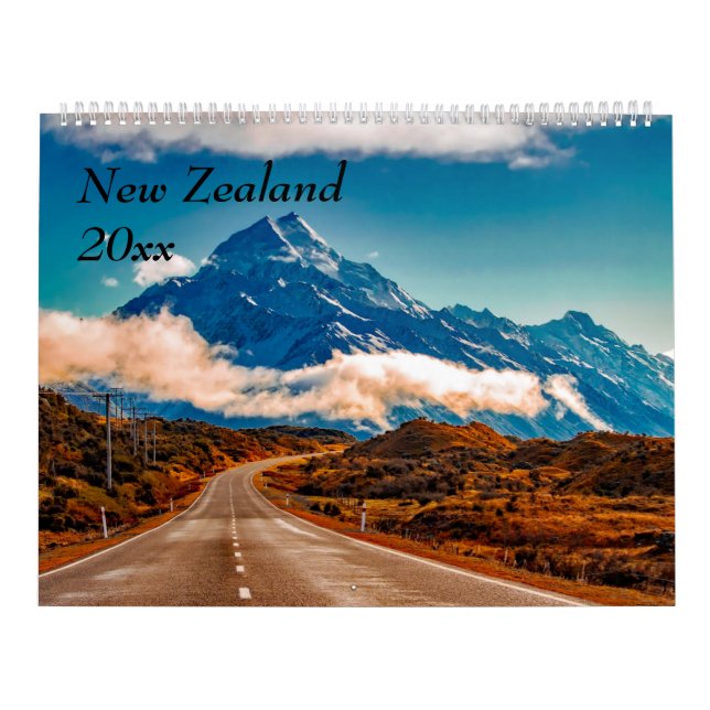 Kalender 20xx - Nya Zeeland (Omslag)