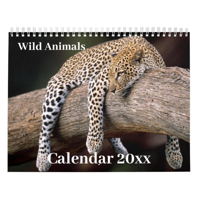 Kalender 20xx - Vilda djur (Omslag)