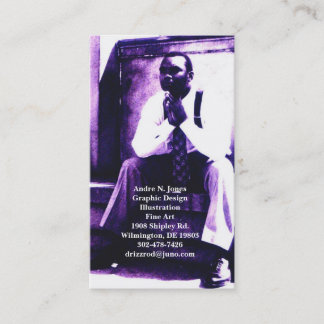 kalender 9, Andre N. JonesGraphic DesignIllustr… Visitkort