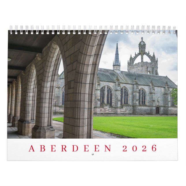 Kalender Aberdeen 2026 (Omslag)