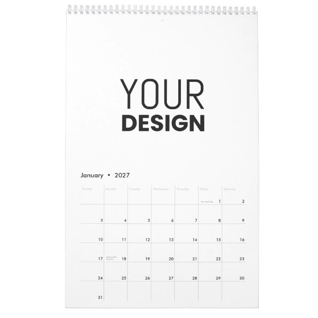 Kalender [alternativ för Många] (Jan 2027)