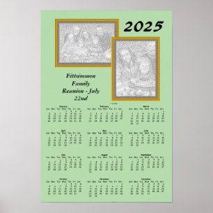Kalender - Återföreningsbilder x 2 - 2025 Poster