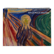 Kalender av Edvard Munch.