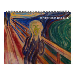 Kalender av Edvard Munch.