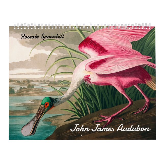 Kalender av John James Audubon (Omslag)