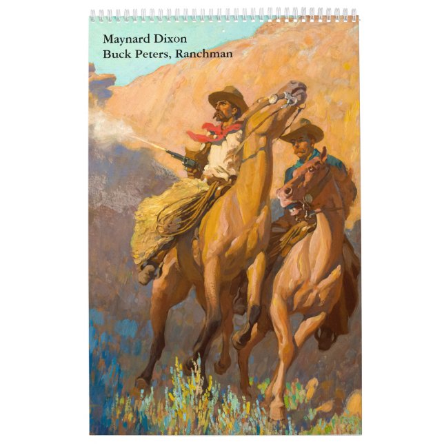 Kalender av Maynard Dixon (Omslag)
