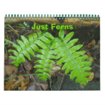 Kalender - bara Ferns