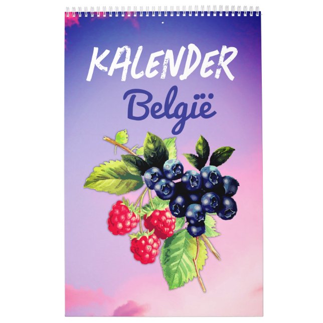 Kalender België | 2026 Belgium Calendar på nederlä (Omslag)