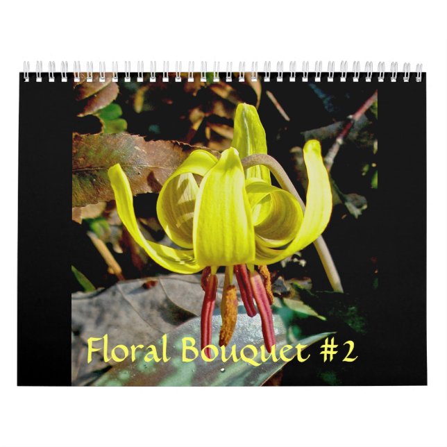 Kalender - Blommigt Bouquet #2 (Omslag)