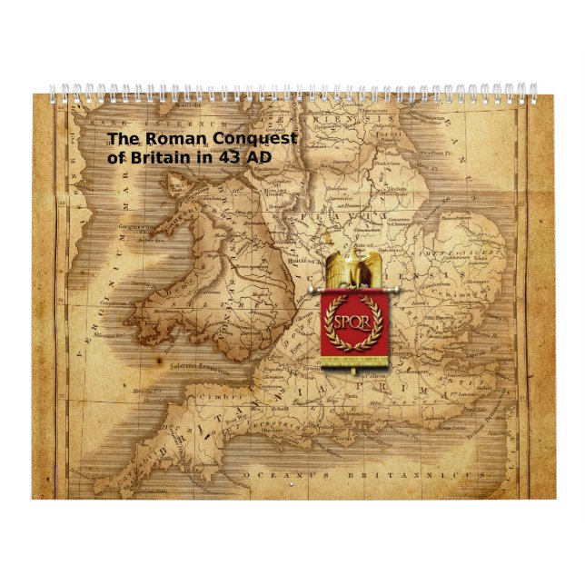 kalender britain: den roman erövringen (Omslag)