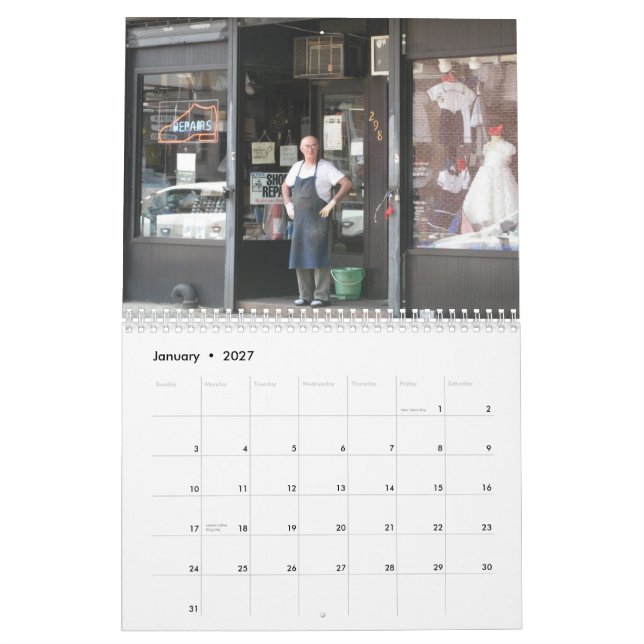 Kalender: Brooklyn betyder affär Kalender (Jan 2027)