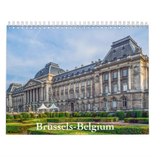 Kalender Bryssel-Belgien