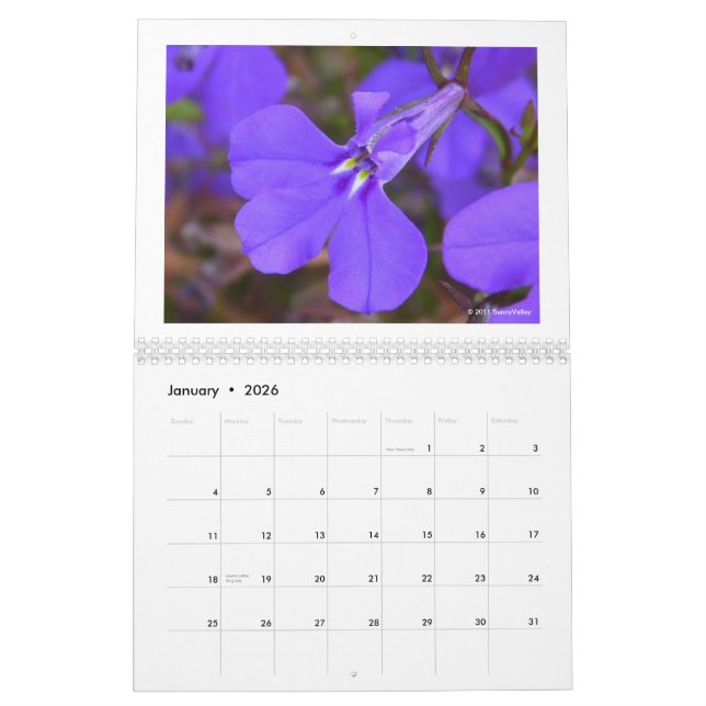 Kalender: Delikat natur Kalender (Jan 2026)