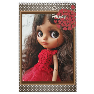 Kalender, docka, för flicka, baby, roligt, leksake kalender