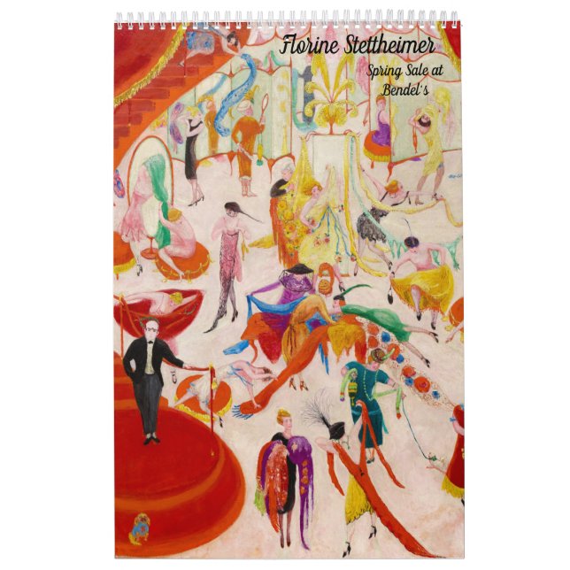 Kalender efter Florine Stettheimer (Omslag)