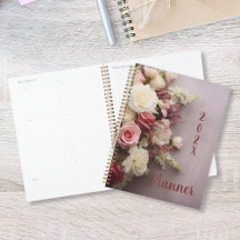 Kalender elegant Bukett med rosor