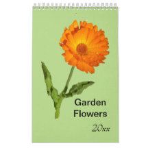 Kalender - en sida - Garden Flowers