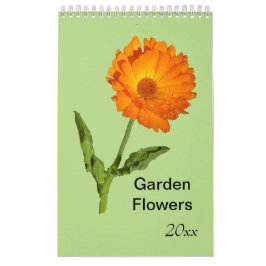 Kalender - en sida - Garden Flowers
