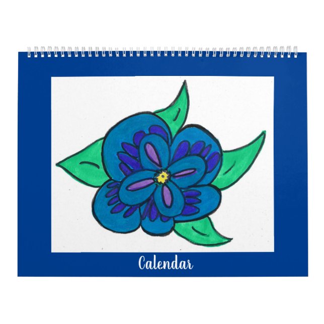 Kalender (färgblommor) (Omslag)