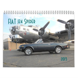 Kalender Fiat 124 Spider 2013