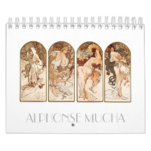 KALENDER: FINA ART : ALPHONSE MUCHA
