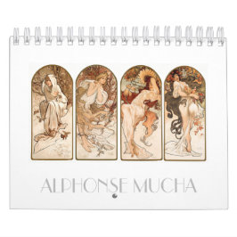 KALENDER: FINA ART : ALPHONSE MUCHA KALENDER
