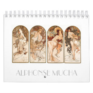 KALENDER: FINA ART : ALPHONSE MUCHA KALENDER