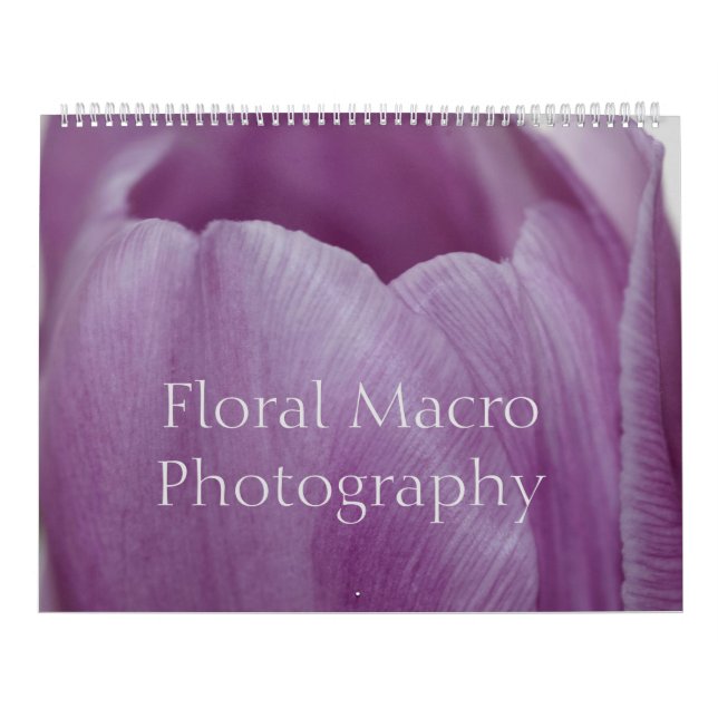 Kalender - Floral Photography Close Ups (Omslag)