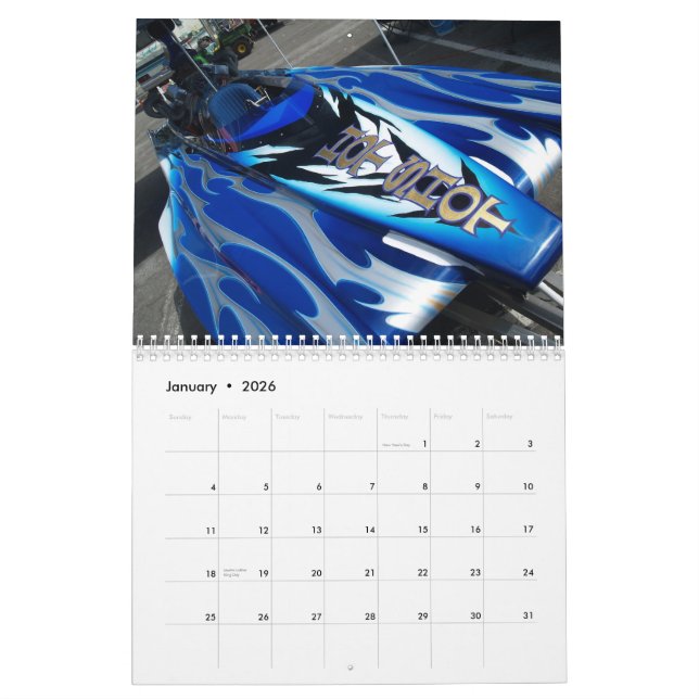 Kalender för #1 Dragboat (Jan 2026)