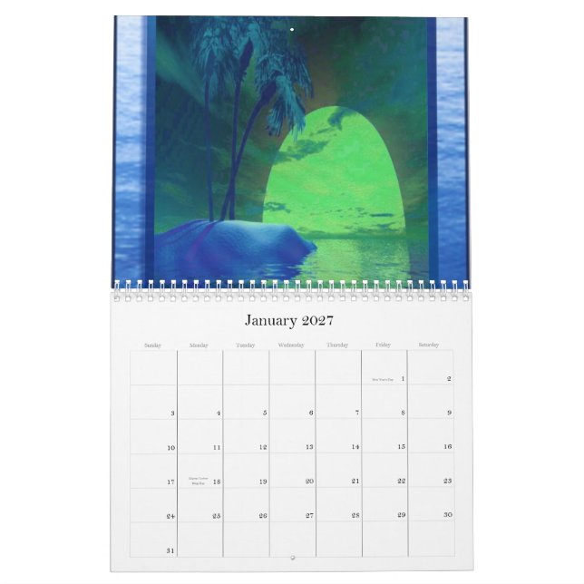 Kalender för 2009 (Jan 2027)
