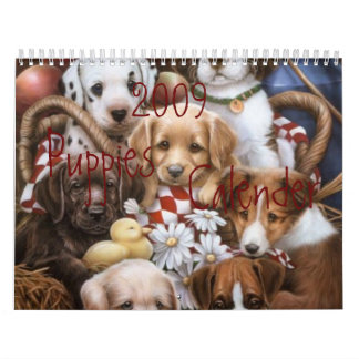 Kalender för 2009 valpar