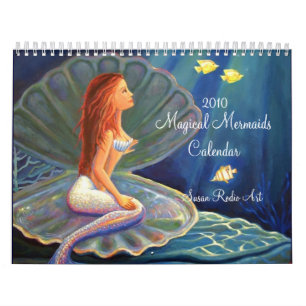 Kalender för 2010 Magical sjöjungfruar