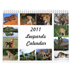 Kalender för 2011 Leopards