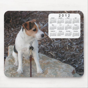 Kalender för 2012 hund musmatta