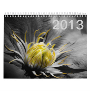 Kalender för 2013 blomma